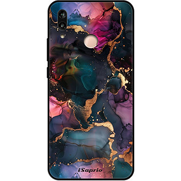 

iSaprio Lesklé pouzdro Dark Marble 10 - Huawei P20 Lite