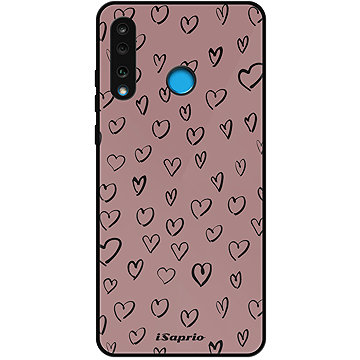 

iSaprio Lesklé pouzdro Heart Dark - Huawei P30 Lite