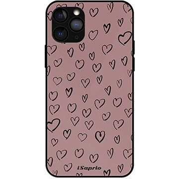 

iSaprio Lesklé pouzdro Heart Dark - iPhone 11 Pro