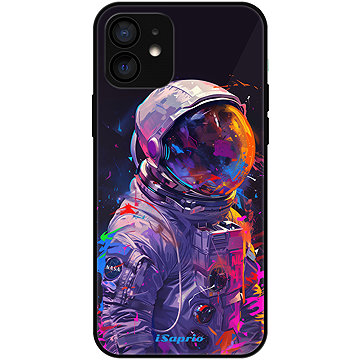 

iSaprio Lesklé pouzdro Neon Astronaut - iPhone 12