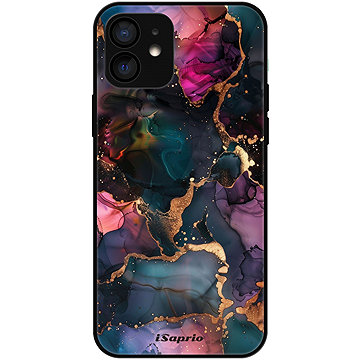 

iSaprio Lesklé pouzdro Dark Marble 10 - iPhone 12