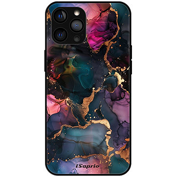 

iSaprio Lesklé pouzdro Dark Marble 10 - iPhone 12 Pro