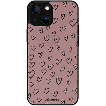 

iSaprio Lesklé pouzdro Heart Dark - iPhone 13 mini