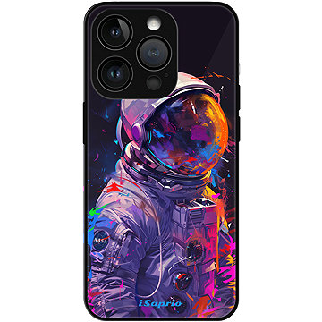 

iSaprio Lesklé pouzdro Neon Astronaut - iPhone 15 Pro