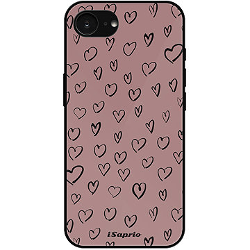

iSaprio Lesklé pouzdro Heart Dark - iPhone 16e