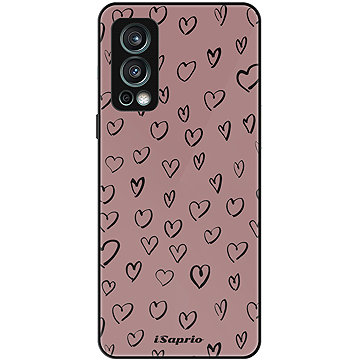 

iSaprio Lesklé pouzdro Heart Dark - OnePlus Nord 2 5G