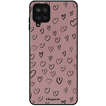 

iSaprio Lesklé pouzdro Heart Dark - Samsung Galaxy A12