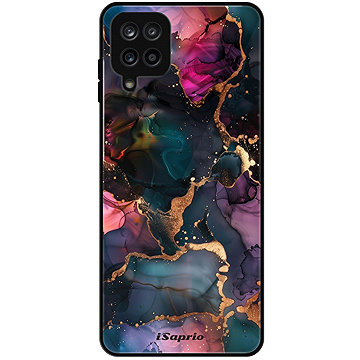 

iSaprio Lesklé pouzdro Dark Marble 10 - Samsung Galaxy A12