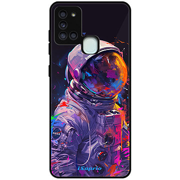 

iSaprio Lesklé pouzdro Neon Astronaut - Samsung Galaxy A21s