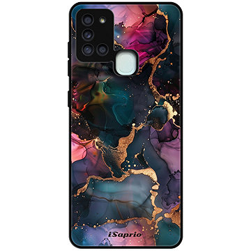 

iSaprio Lesklé pouzdro Dark Marble 10 - Samsung Galaxy A21s