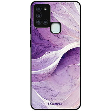 

iSaprio Lesklé pouzdro Purple Paint 10 - Samsung Galaxy A21s