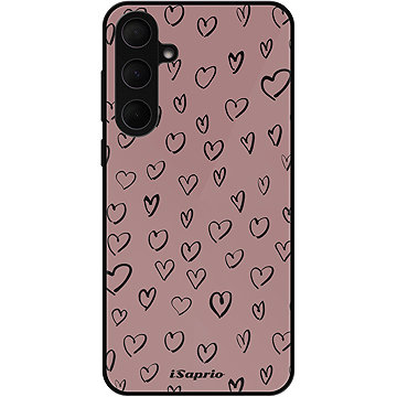 

iSaprio Lesklé pouzdro Heart Dark - Samsung Galaxy A35 5G