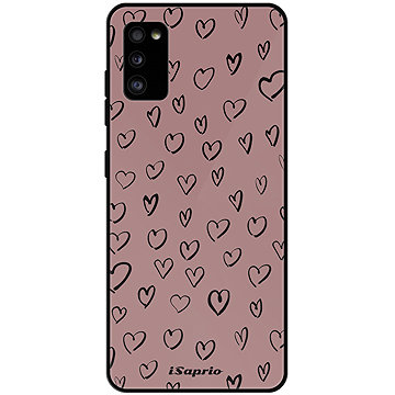

iSaprio Lesklé pouzdro Heart Dark - Samsung Galaxy A41