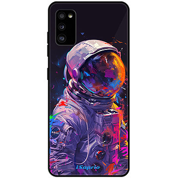 

iSaprio Lesklé pouzdro Neon Astronaut - Samsung Galaxy A41