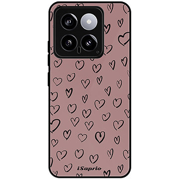 

iSaprio Lesklé pouzdro Heart Dark - Xiaomi 14