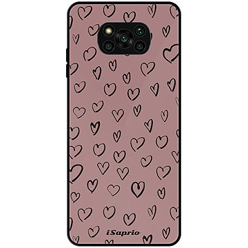 

iSaprio Lesklé pouzdro Heart Dark - Xiaomi Poco X3 Pro / X3 NFC