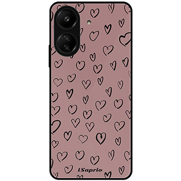 

iSaprio Lesklé pouzdro Heart Dark - Xiaomi Redmi 13C