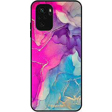 

iSaprio Lesklé pouzdro Purple Ink - Xiaomi Redmi Note 10 / Note 10S