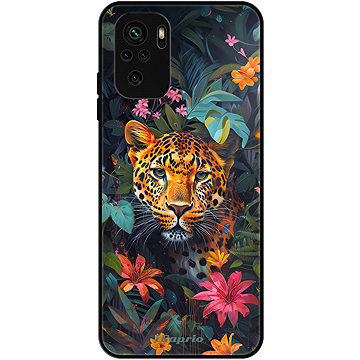 

iSaprio Lesklé pouzdro Flower Jaguar - Xiaomi Redmi Note 10 / Note 10S