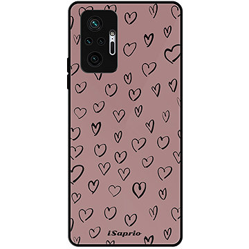 

iSaprio Lesklé pouzdro Heart Dark - Xiaomi Redmi Note 10 Pro