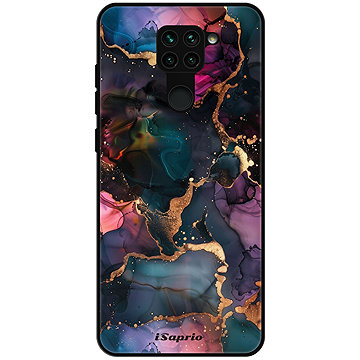 

iSaprio Lesklé pouzdro Dark Marble 10 - Xiaomi Redmi Note 9