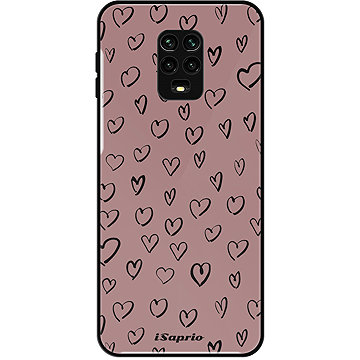 

iSaprio Lesklé pouzdro Heart Dark - Xiaomi Redmi Note 9 Pro / Note 9S