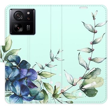 

iSaprio flip pouzdro Blue Flowers pro Xiaomi 13T / 13T Pro