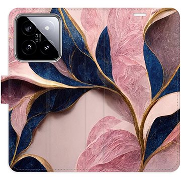 

iSaprio flip pouzdro Pink Leaves pro Xiaomi 14