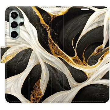 

iSaprio flip pouzdro BlackGold Marble pro Samsung Galaxy S23 FE