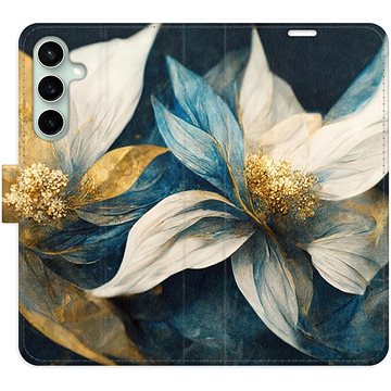 

iSaprio flip pouzdro Gold Flowers pro Samsung Galaxy S23 FE