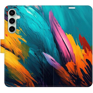 

iSaprio flip pouzdro Orange Paint 02 pro Samsung Galaxy S23 FE
