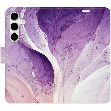 

iSaprio flip pouzdro Purple Paint pro Samsung Galaxy S24
