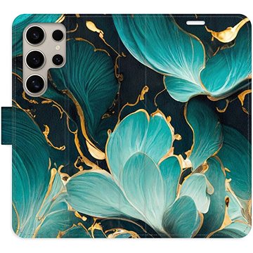

iSaprio flip pouzdro Blue Flowers 02 pro Samsung Galaxy S24 Ultra