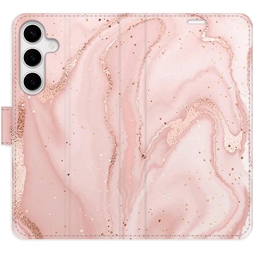 

iSaprio flip pouzdro RoseGold Marble pro Samsung Galaxy S24+