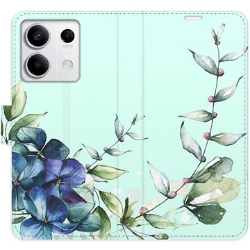 

iSaprio flip pouzdro Blue Flowers pro Xiaomi Redmi Note 13 5G