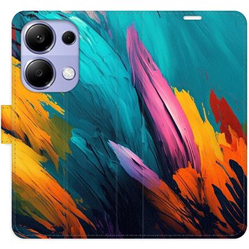 

iSaprio flip pouzdro Orange Paint 02 pro Xiaomi Redmi Note 13 Pro