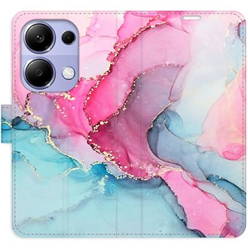 

iSaprio flip pouzdro PinkBlue Marble pro Xiaomi Redmi Note 13 Pro