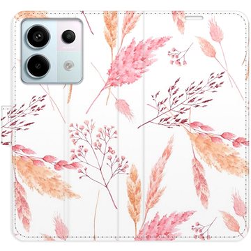 

iSaprio flip pouzdro Ornamental Flowers pro Xiaomi Redmi Note 13 Pro 5G / Poco X6 5G