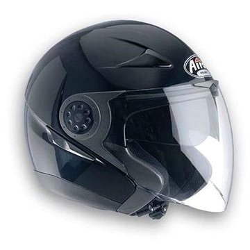 AIROH J56 COLOR J5656 - jet černá helma  - Helma na motorku