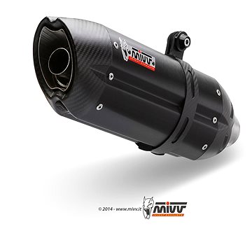 Mivv Suono Black Stainless Steel pro Ducati Multistrada 1200 (2010 > 2014) - Koncovka výfuku