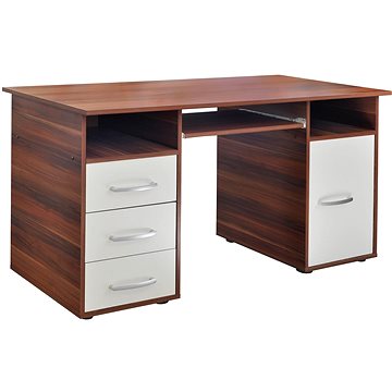 

IDEA nábytek Psací stůl 60194 ořech/bílý