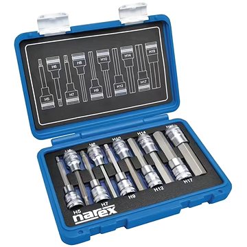 

NAREX 443000958 Sada hlavic 1/2" zástrčných inbus