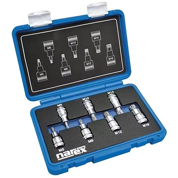

NAREX 443000959 Sada hlavic 1/2" zástrčných XZN