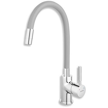 

NOVASERVIS Ferro 70710,0S dřezová baterie s elastickým ramenem šedá-chrom