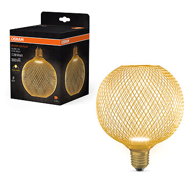 

OSRAM LED stropní svítidlo 3.5W E27 GLOBE, teplá bílá
