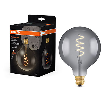 

OSRAM velká LED kulatá žárovka E27 4 W GLOBE, teplá bílá