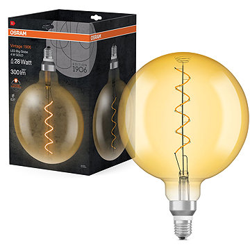 

OSRAM retro LED žárovka E27 4W VINTAGE teplá bílá