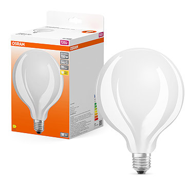 

OSRAM velká LED žárovka E27 17 W STAR CLASSIC GLOBE, teplá bílá