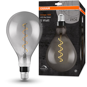 

OSRAM stmívatelná LED žárovka E27 4 W VINTAGE GRAPE, teplá bílá