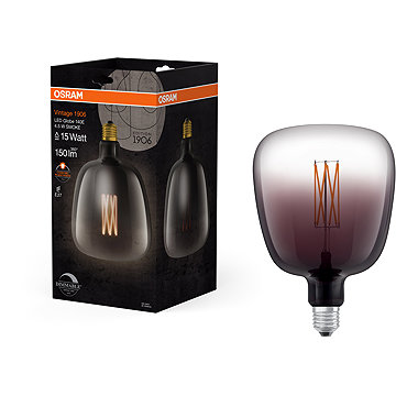 

OSRAM stmívatelná LED vintage žárovka E27 4,5 W GLOBE, teplá bílá